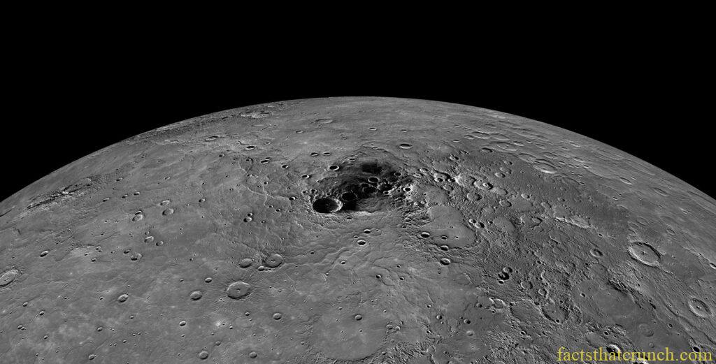 Planet Mercury Ice